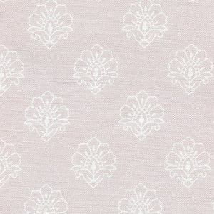 Jhansi Fabric - White On Rothesay Rose
