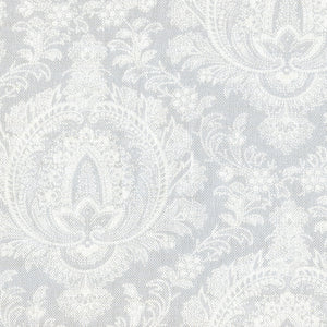 Large Highcliffe Linen Fabric - Pale Grey
