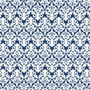 Leilani Linen Fabric - Bute Blue