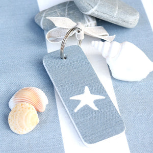 Seaspray  Keyring-Harbour Blue - Meg Morton