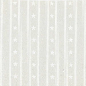 Starfall Fabric - White On Millstone - Meg Morton