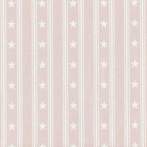 Starfall Fabric - White On Vintage Pink - Meg Morton